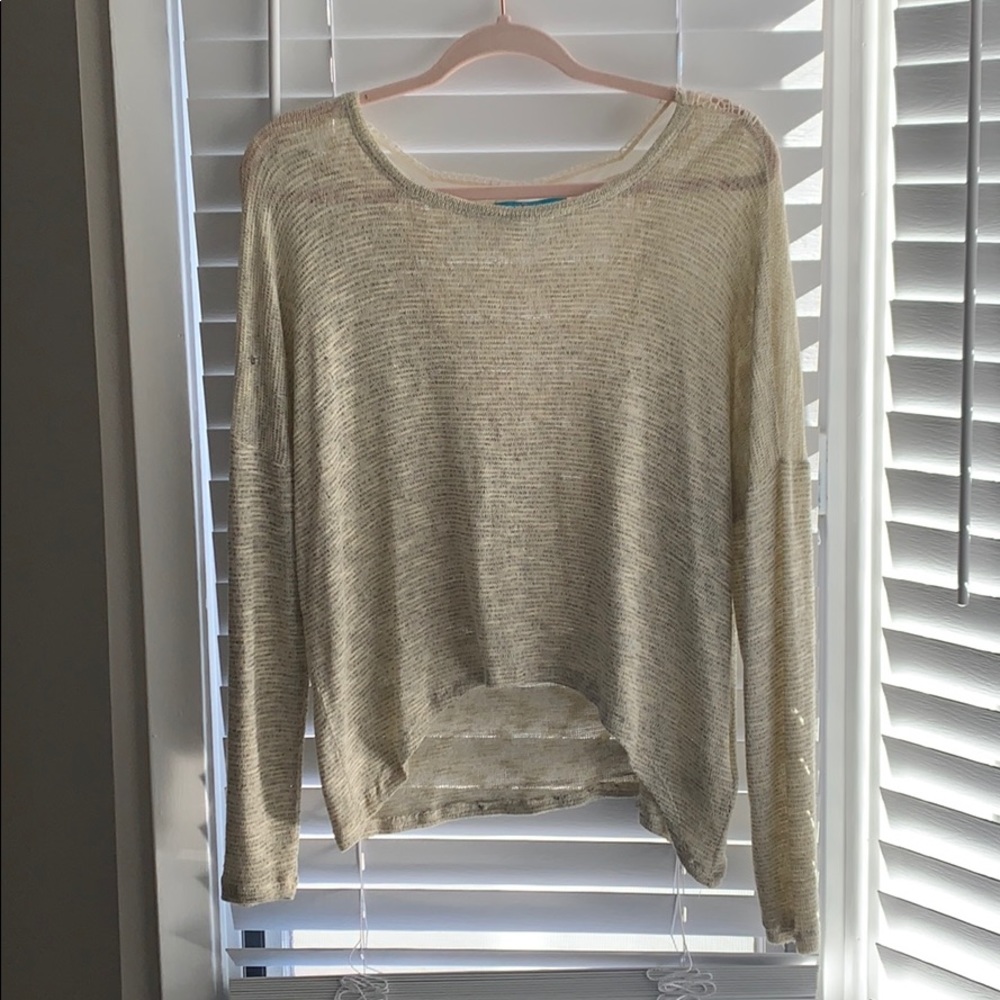 Oatmeal colored top